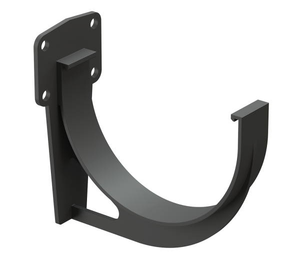 Кронштейн желоба DockePremium Графит купить в Переславле-Залесском