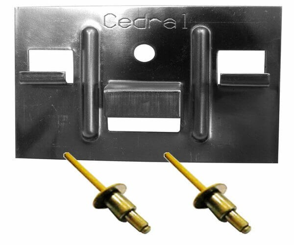 КЛЯММЕР + ЗАКЛЁПКА ДЛЯ CEDRAL CLICK 250 ШТ купить в Переславле-Залесском