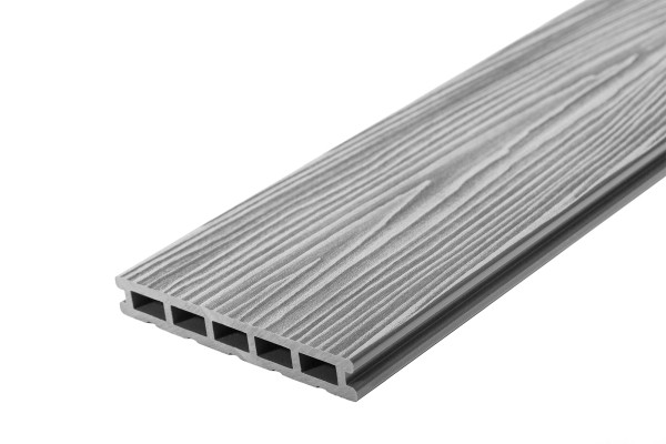 Террасная доска из ДПК RusDecking Unodeck Mogano - Серый купить в Переславле-Залесском