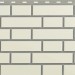 Фасадная панель Альта-Профиль, Кирпич Клинкерный, Белый купить в Переславле-Залесском