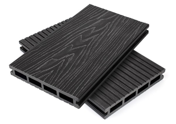 Террасная доская ДПК NanoWood Nature 3D пустотелая Графит купить в Переславле-Залесском