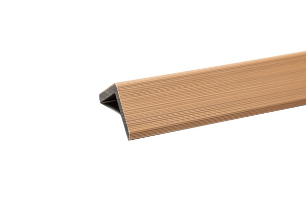 Уголок торцевой Ecodecking Скай коэкструзия 45х45х3000 Бук купить в Переславле-Залесском