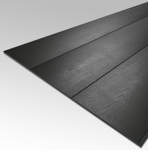 Фиброцементный сайдинг Roofas SIDING (широкий) 12мм Антрацит купить в Переславле-Залесском