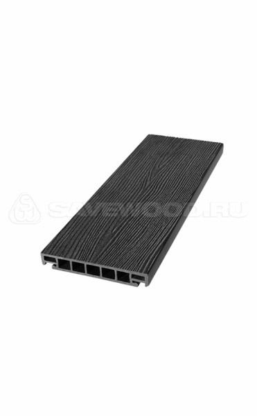 Террасная доска из ДПК SW Salix (S) (R) черный купить в Переславле-Залесском